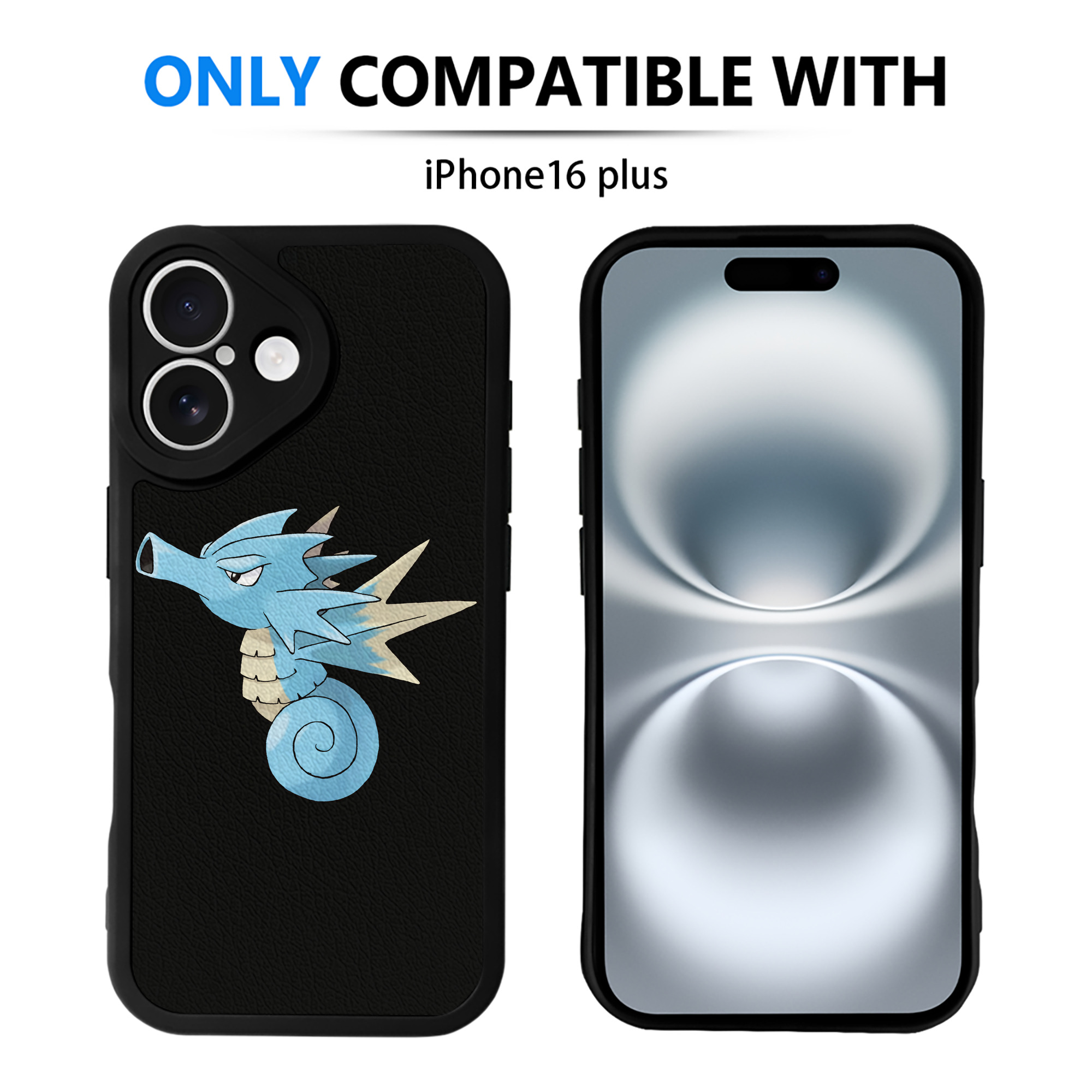 （画像用） ポケットモンスター Pokémon 【iPhone 16シリーズ対応】シリコンスマホケース（レザー調） 材質：シリコン